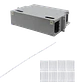 Cabecera 3U-Rack Metalica tipo ODF para 4 bandeja - Miniatura 1