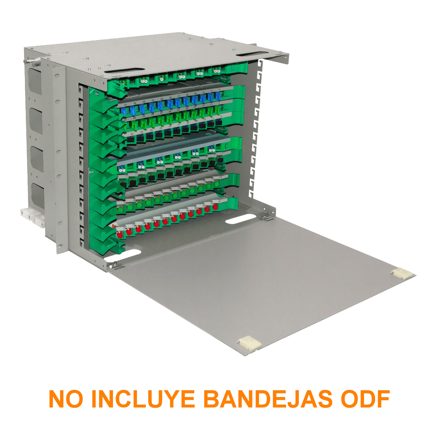 Cabecera 7U-Rack Metalica tipo ODF para 12 bandeja 3