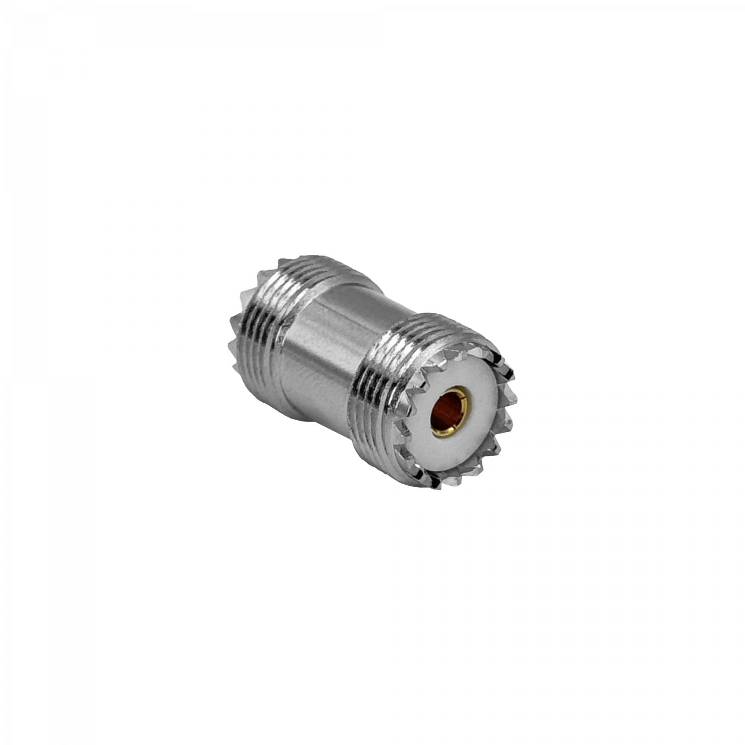 Adaptador Coaxial UHF Hembra a UHF Hembra PL259-HH SO-239 Tipo Copla 1