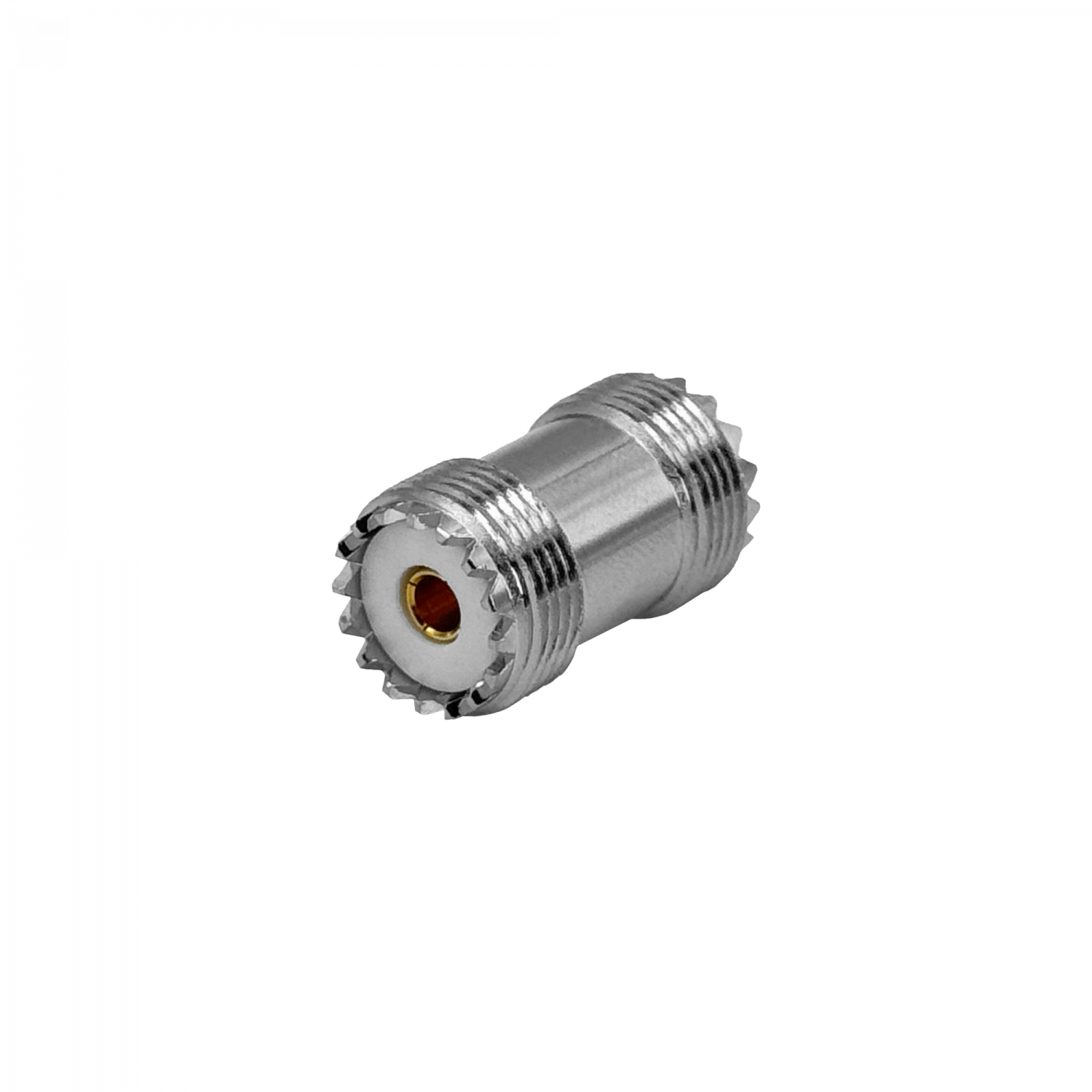 Adaptador Coaxial UHF Hembra a UHF Hembra PL259-HH SO-239 Tipo Copla 3