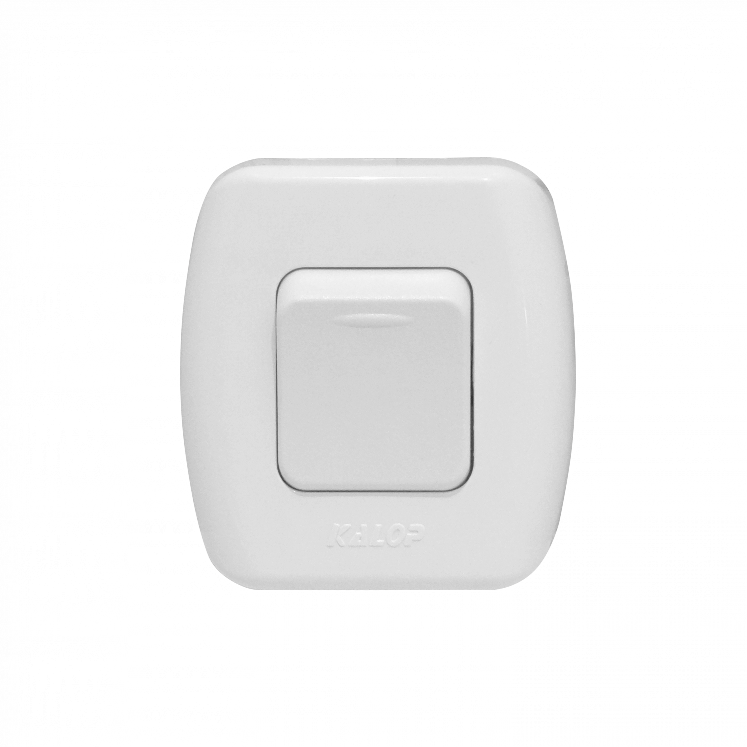 KALOP 9/12 Boton Switch Simple Sobrepuesto Blanco Tekna IP20 KS39650 4