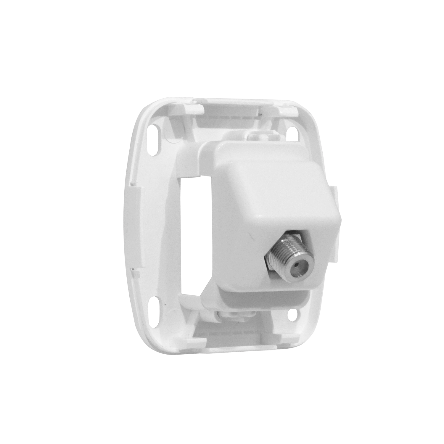 KALOP Roseta Blanco Toma Catv Pin Fino F-F Coaxial F-H F-H KS39655 1