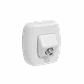 KALOP Roseta Blanco Toma Catv Pin Fino F-F Coaxial F-H F-H KS39655 - Miniatura 4