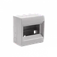 KALOP s/Tapa 90/110mm-Ancho Caja Plastica p/Automatico RielDin-Plastic - Miniatura 2