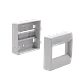 KALOP s/Tapa 90/110mm-Ancho Caja Plastica p/Automatico RielDin-Plastic - Miniatura 3