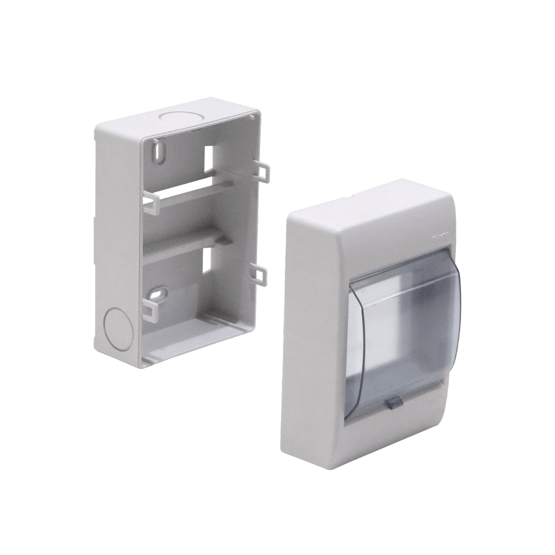 KALOP c/Tapa 54/72mm-Ancho Caja Plastica p/Automaticos RielDin-Plastic 3