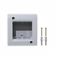 KALOP s/Tapa 2-Modulos Caja Gris IP40 2-Puestos Sigma KL42013 - Miniatura 1