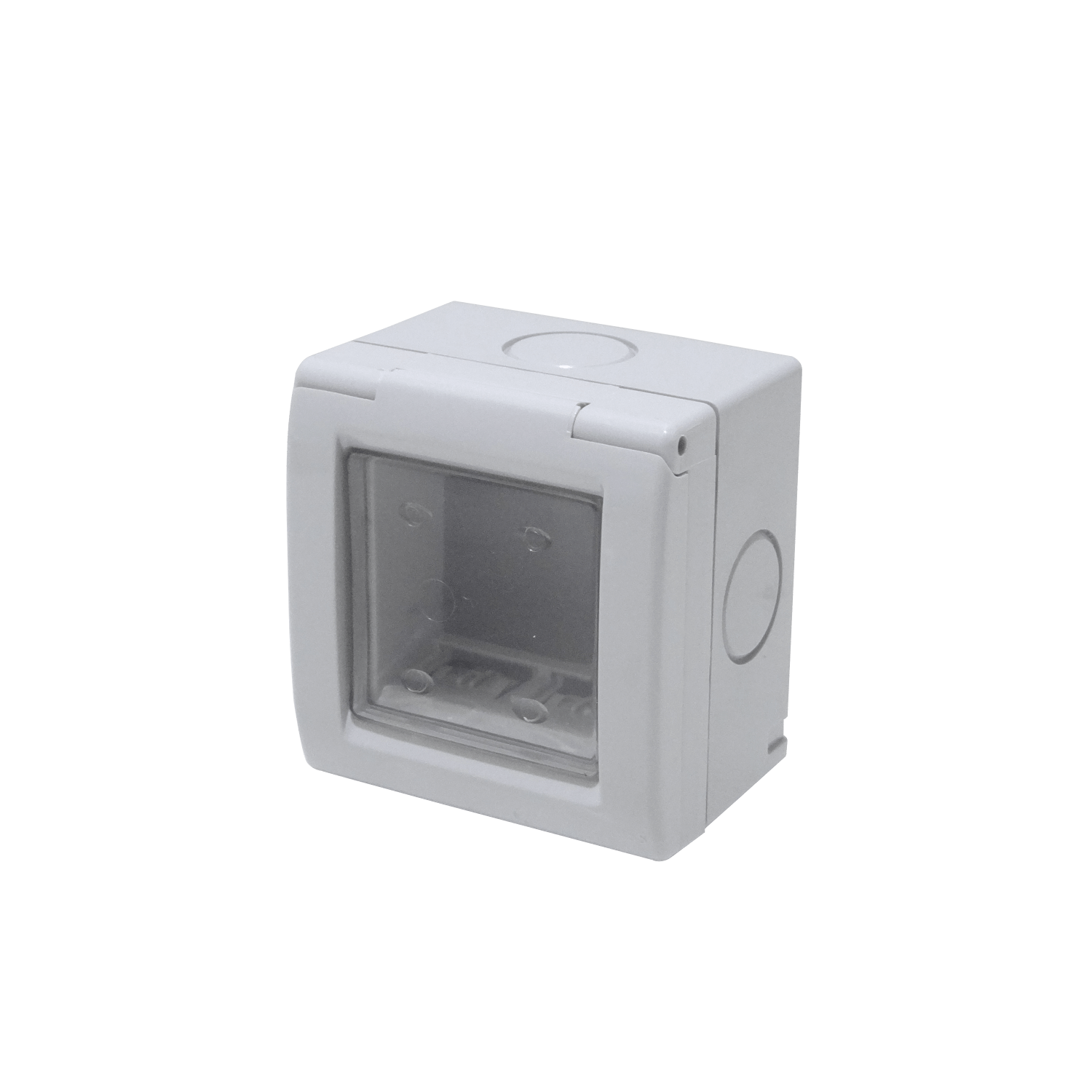 KALOP c/Tapa 2-Modulos Caja Gris IP55 2-Puestos Sigma KL42213 2