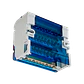 LEXO 4x11-Polos Repartidor Tetrapolar 125A 40ºC 500V 1,5-35mm2 - Miniatura 4