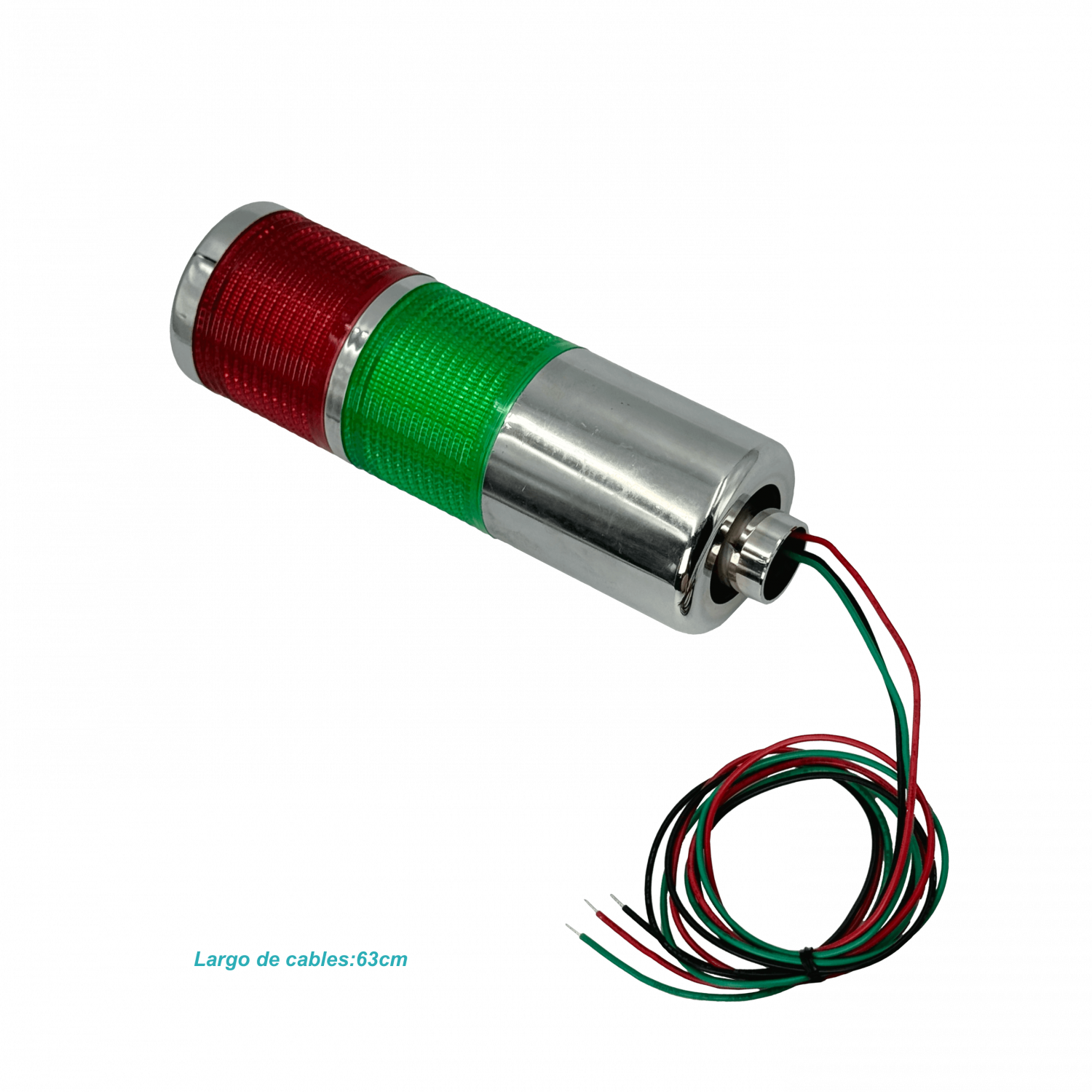 Baliza Torre LED Rojo-Verde 12-24VDC 2W Luz Fija, BARV24V  6