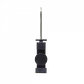 Gancho Metal 77x25x4mm Sujecion Plastic 67x28x17mm p/Cable Fibra Drop - Miniatura 1