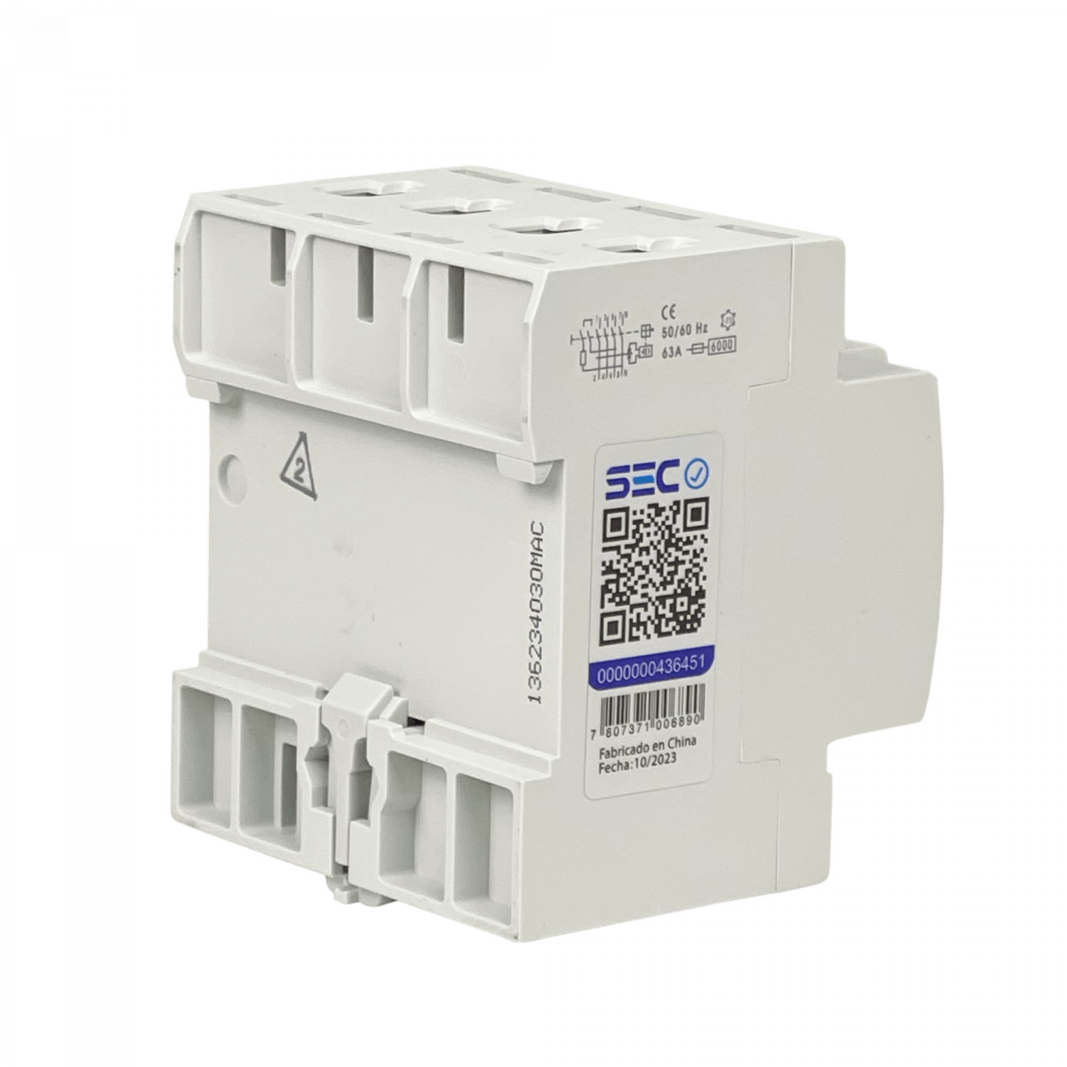 LEXO 4x40A 4P 30mA Interruptor Diferencial BTDIN Proteccion RKN 2