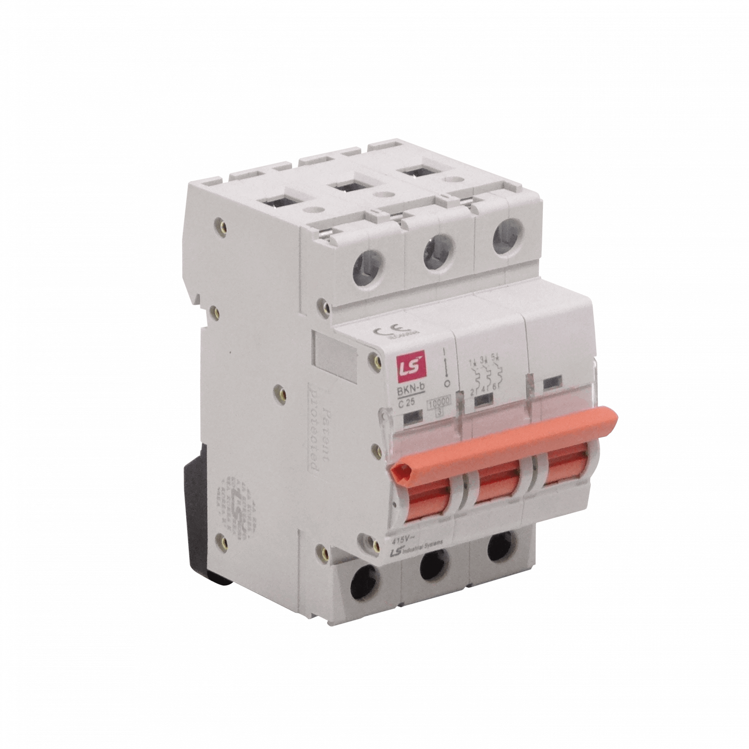 Interruptor Termomagnético LS C25 3x25A 15kA 230/400V Serie BKN-b 4