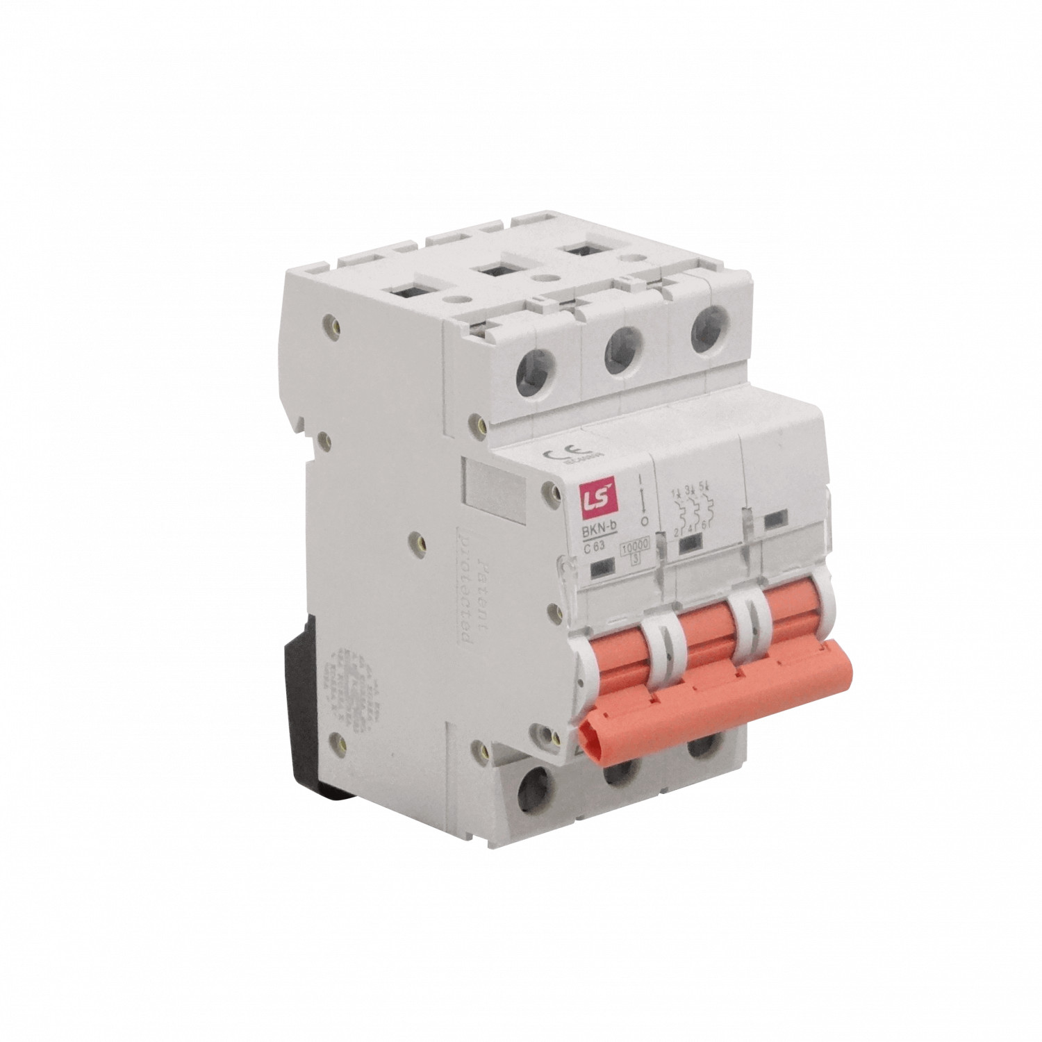 Interruptor Termomagnético LS C63 3x63A 15kA 230/400V Serie BKN-b 1