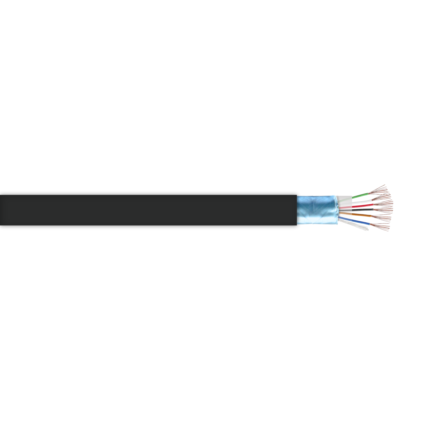 Cable Exterior Cat5e Ubiquiti F/UTP Negro 1m   1
