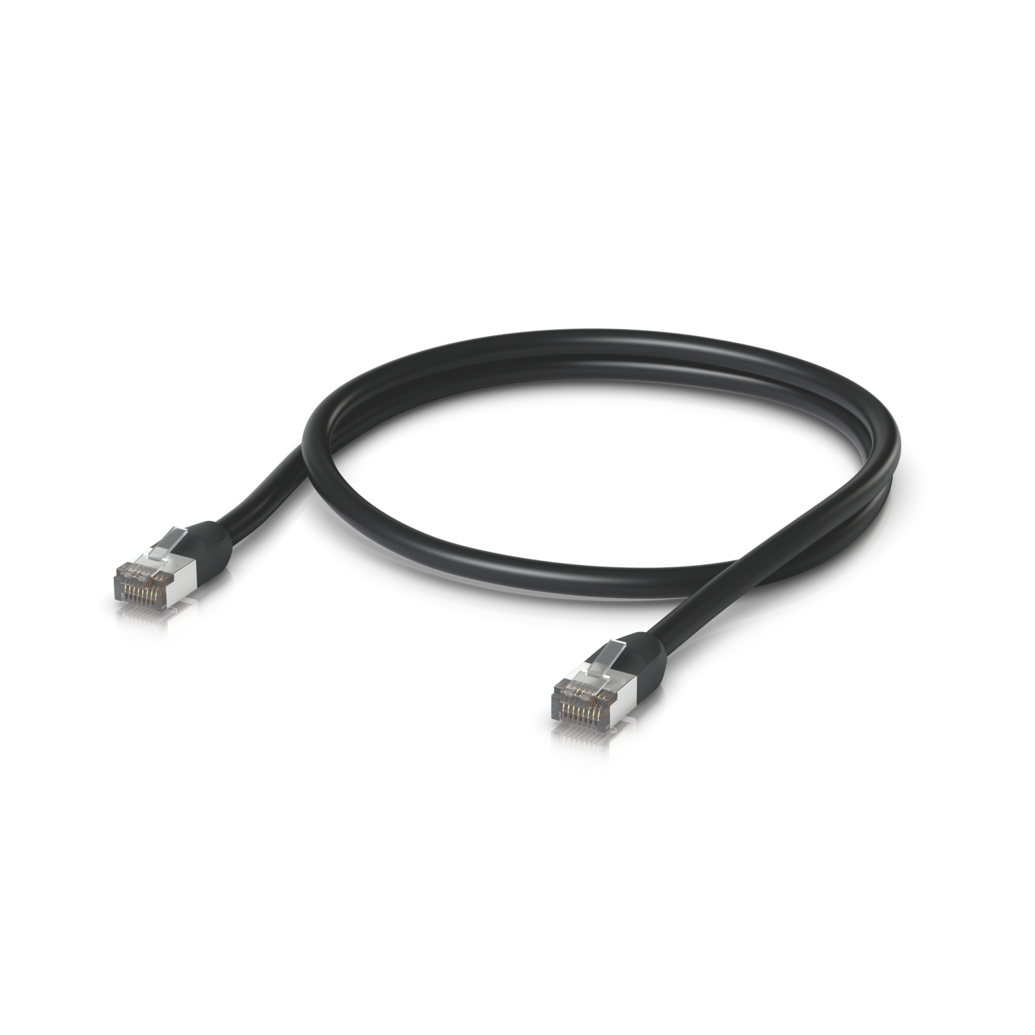 Cable Exterior Cat5e Ubiquiti F/UTP Negro 1m   5
