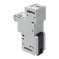 1x125A 22x58mm 690V Base p/Fusible Cilindrico en Riel Din RT18-125AM - Miniatura 2