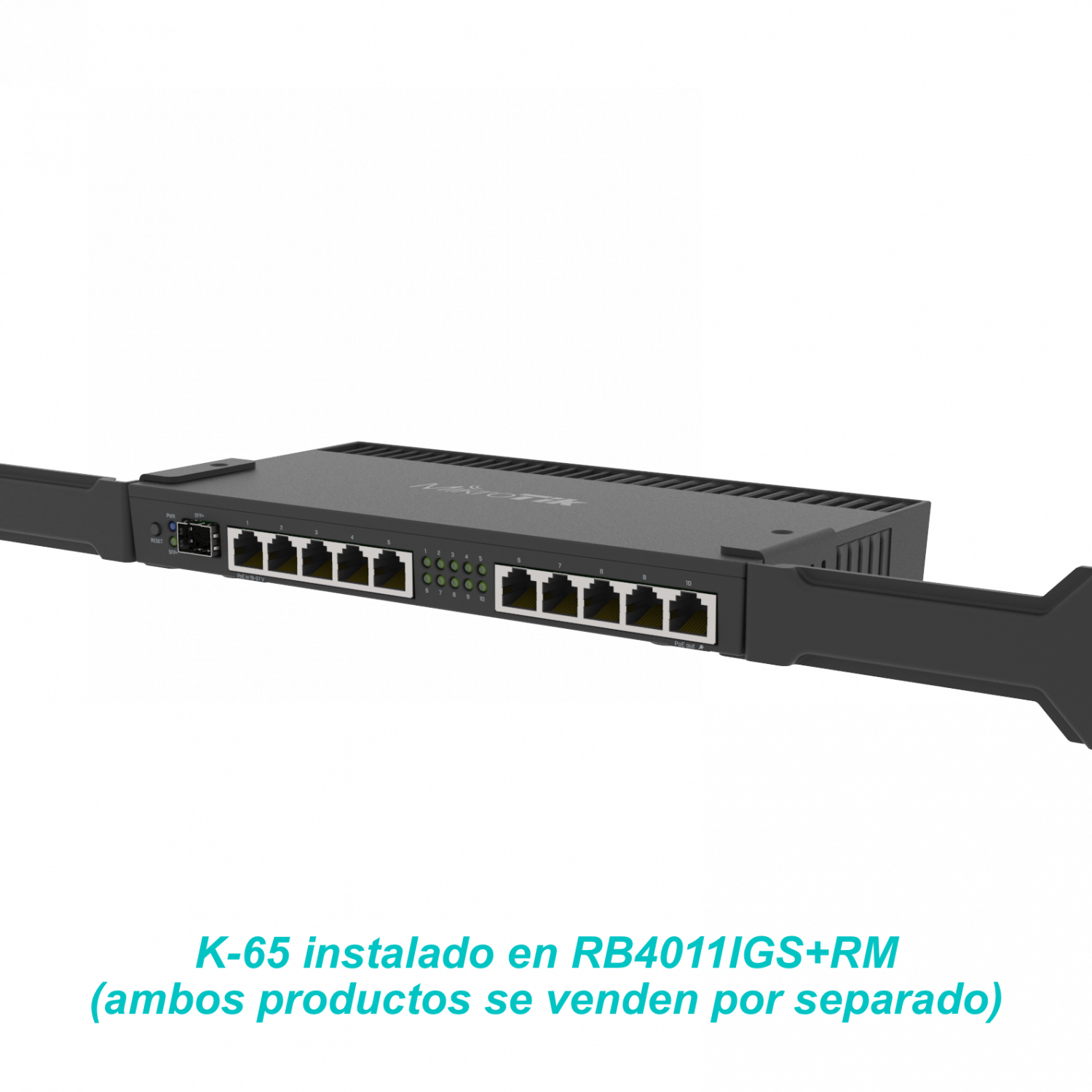 MIKROTIK Par Aletas para Rack serie RB4011 3