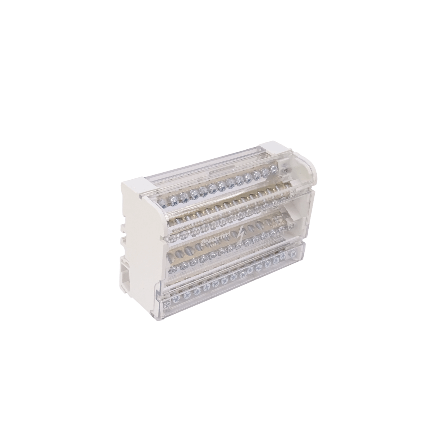 4x15 Repartidor Tetrapolar 125A 40ºC 2x25 2x35 11x10mm2 Art.6834 4