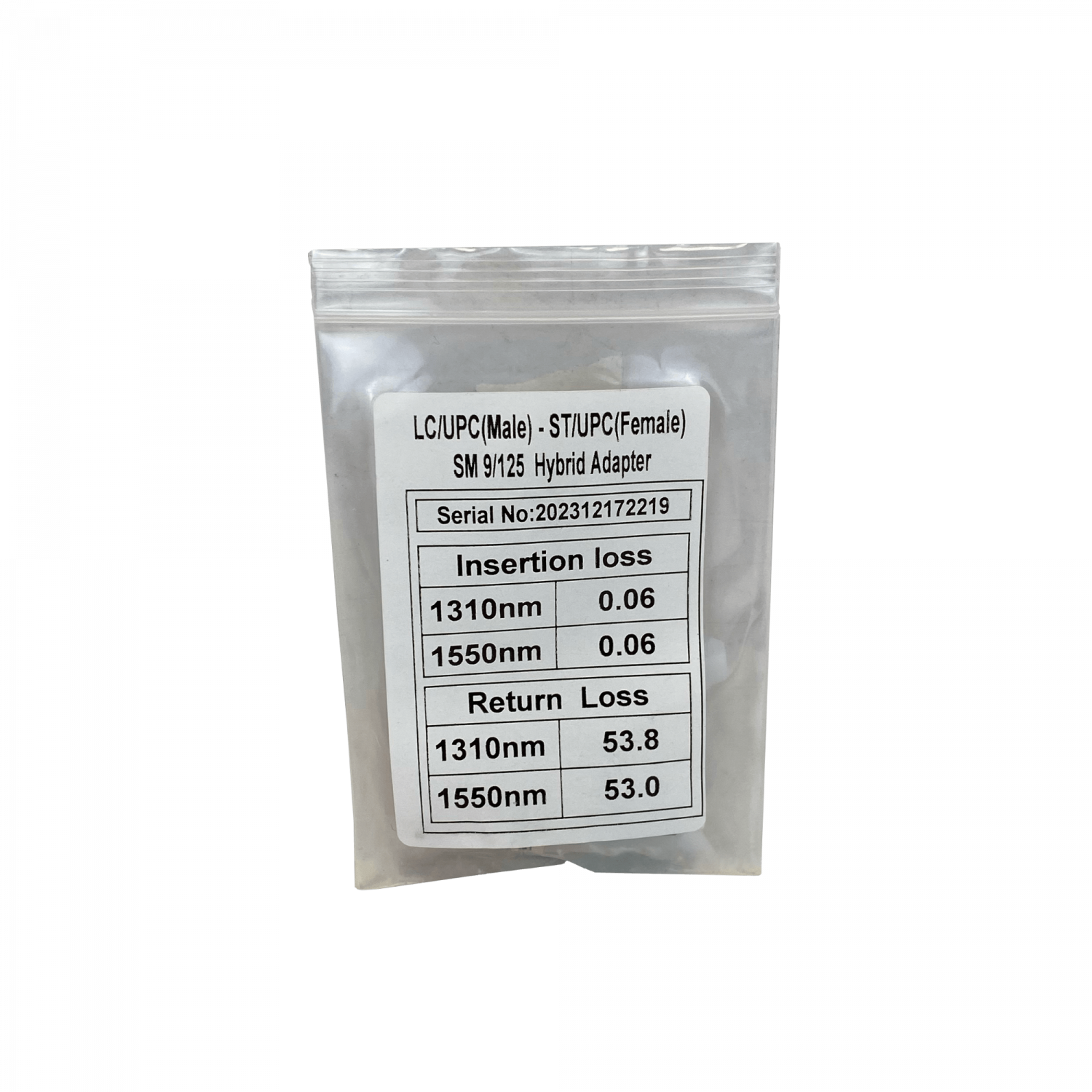 LC-Macho ST-H Redondo SM SX-Simplex Copla Fibra Adaptador Cabecera-TF 2
