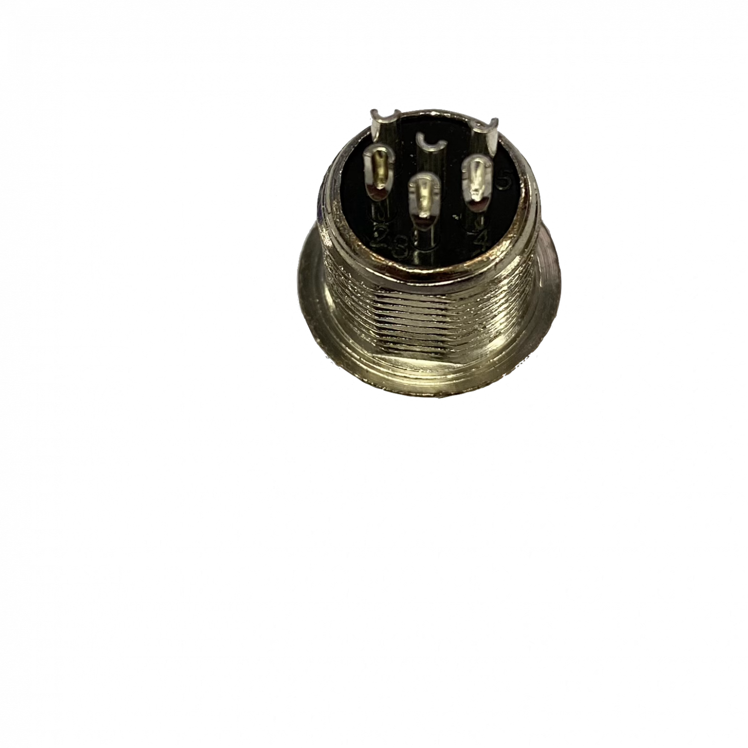 Conector GX12 Macho Volante de 6 Pines Soldable GX12MV-6 3