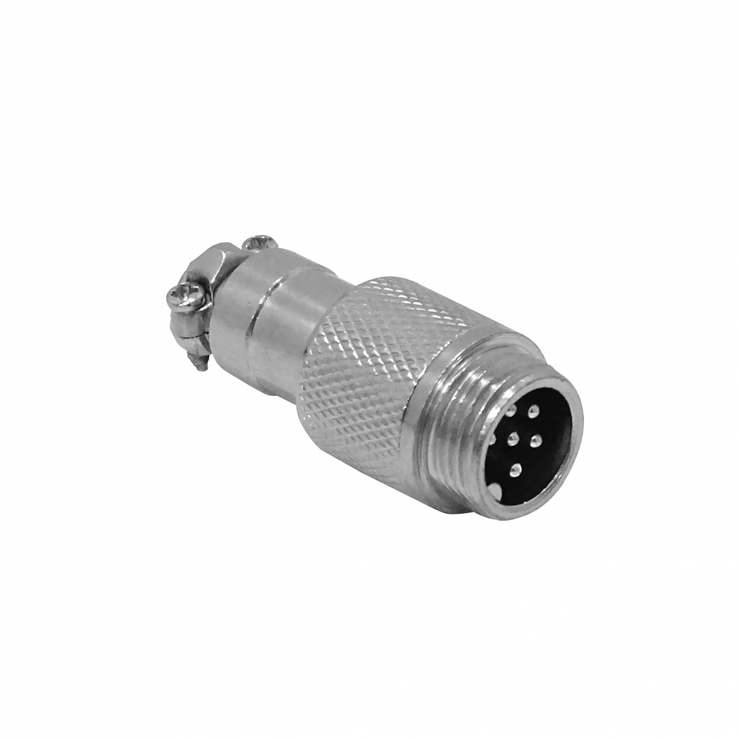 Conector GX12 Macho Volante de 6 Pines Soldable GX12MV-6 4