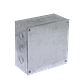 B22 Caja 200x200x100mm c/Tapa-205x205mm Zincada Metalica - Miniatura 2