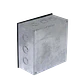 B22 Caja 200x200x100mm c/Tapa-205x205mm Zincada Metalica - Miniatura 4