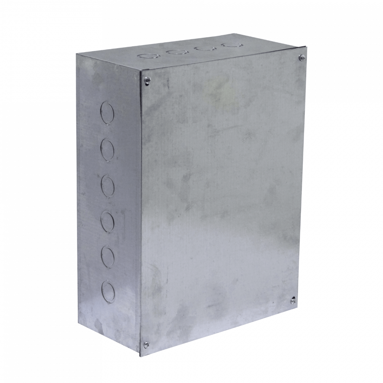 C34 Caja 400x300x150mm c/Tapa-405x305mm Zincada Metalica 3