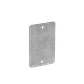 Ciega Tapa-103x66mm Zincada 5/8 Chuqui Metalica p/Caja-75x116mm - Miniatura 1