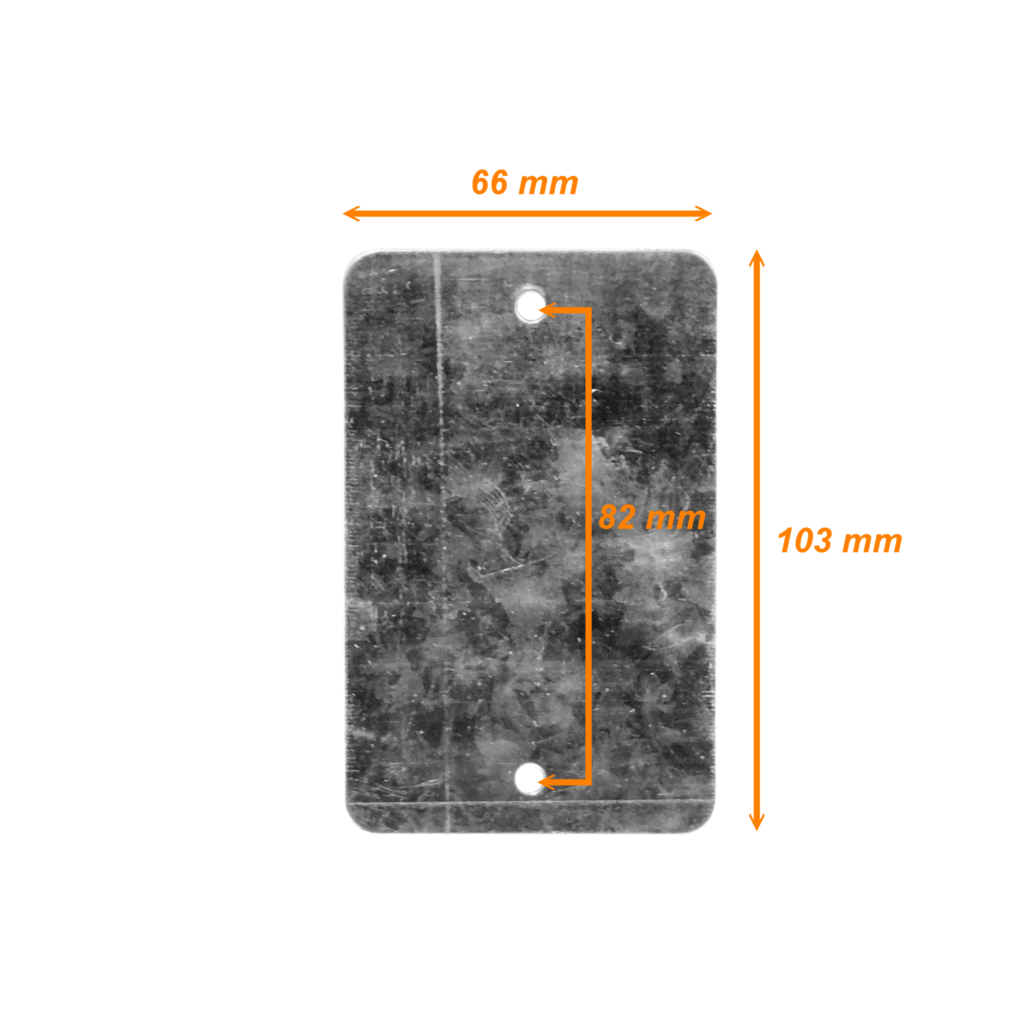 Ciega Tapa-103x66mm Zincada 5/8 Chuqui Metalica p/Caja-75x116mm 2