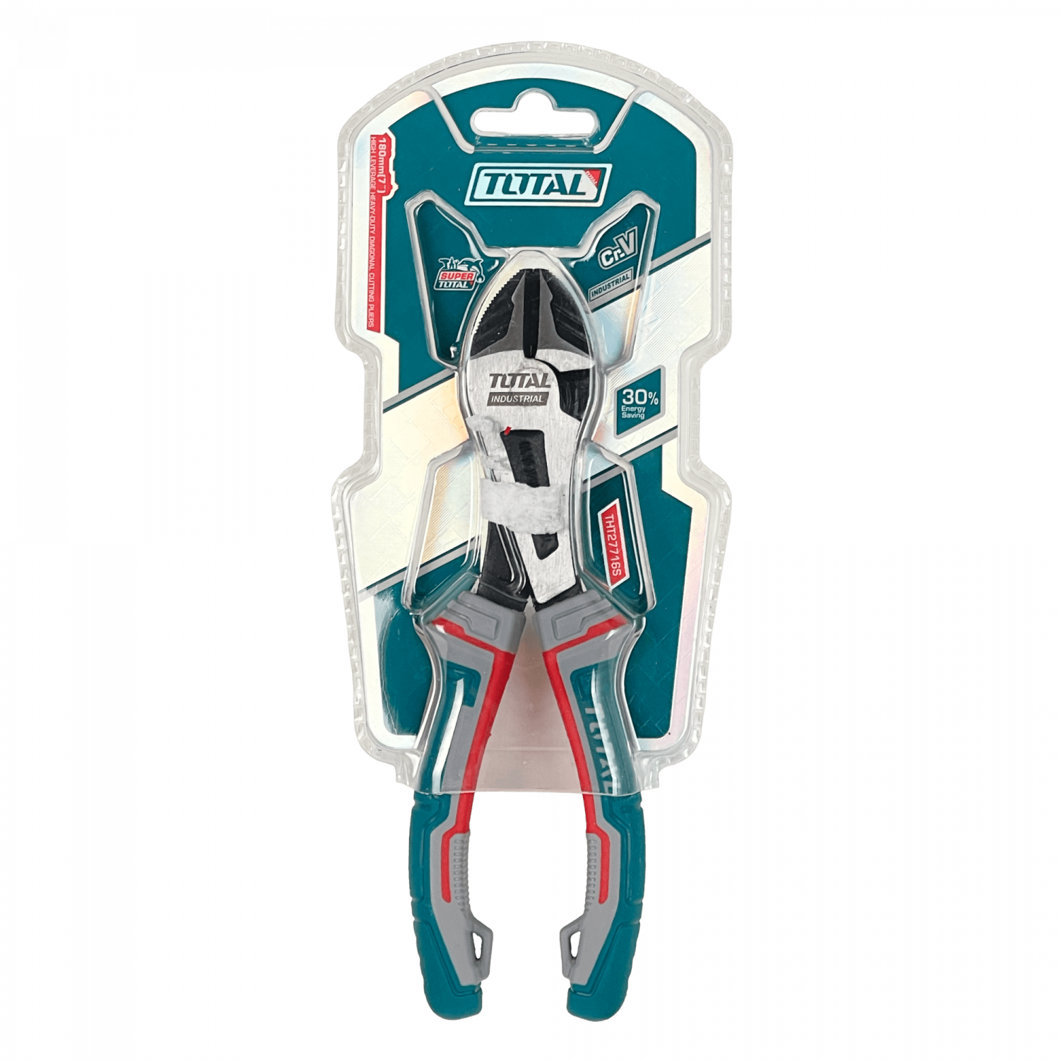  ALICATE-C2. TOTAL 7-pulgadas Alicate Cortante 190mm 27x27mm THT27716 2