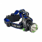 Linterna 1-LED Cintillo p/Cabeza inc-Pila-18650 Litio Recargable - Miniatura 2