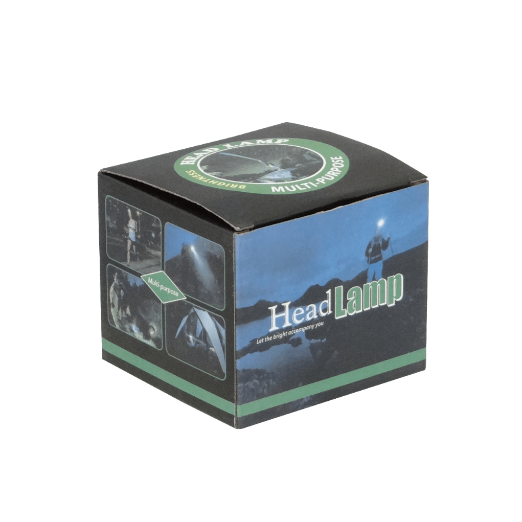 Linterna 1-LED Cintillo p/Cabeza inc-Pila-18650 Litio Recargable 4
