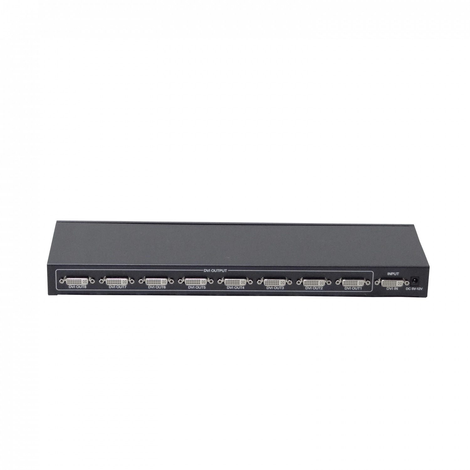 Splitter 1x8 DVI/D/Dual-M 1080p 1-in 8-out inc-5V-3A 165MHz 1920x1440 5