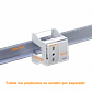 KALOP Porta 2-Modulo KEP para Riel Din-35mm Ancho-52mm Alto-65mm - Miniatura 1