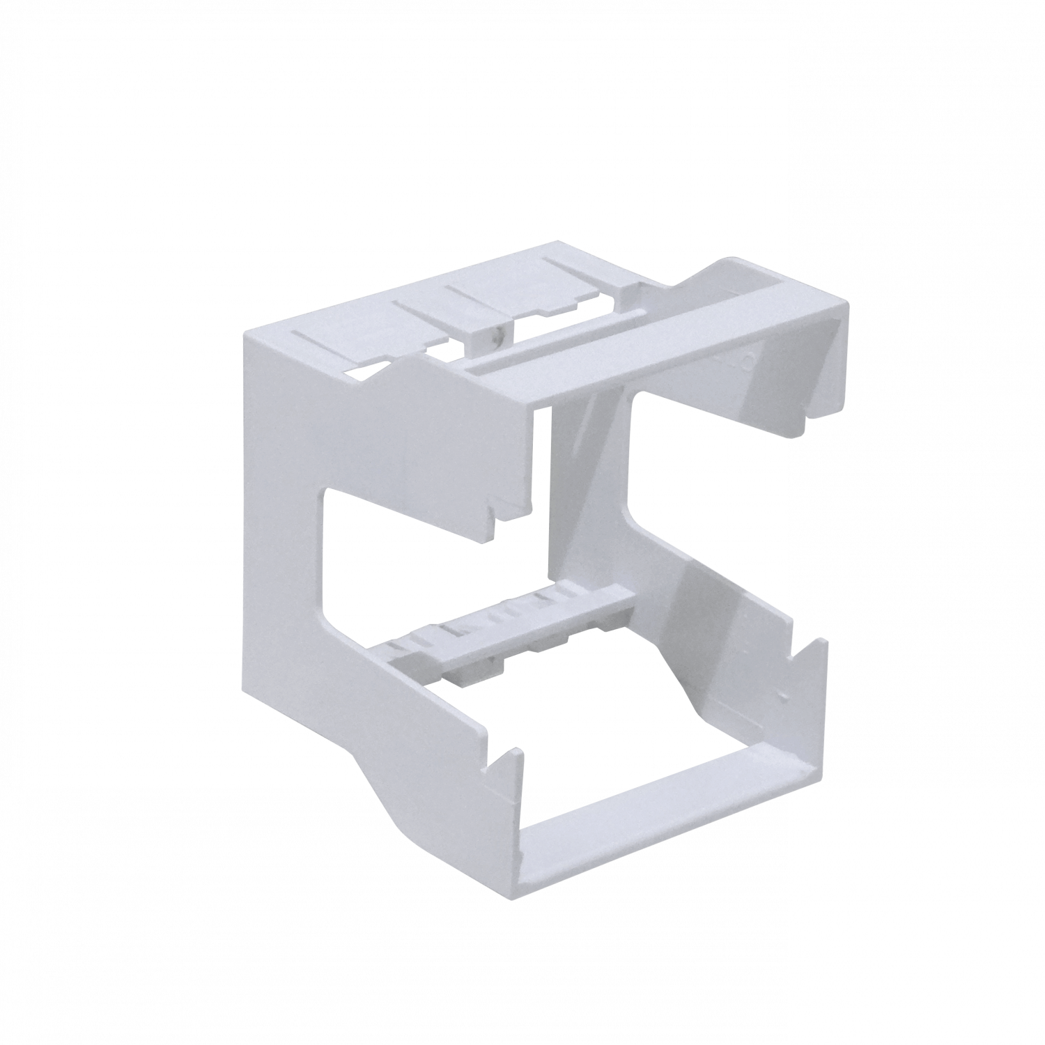 KALOP Porta 2-Modulo KEP para Riel Din-35mm Ancho-52mm Alto-65mm 3