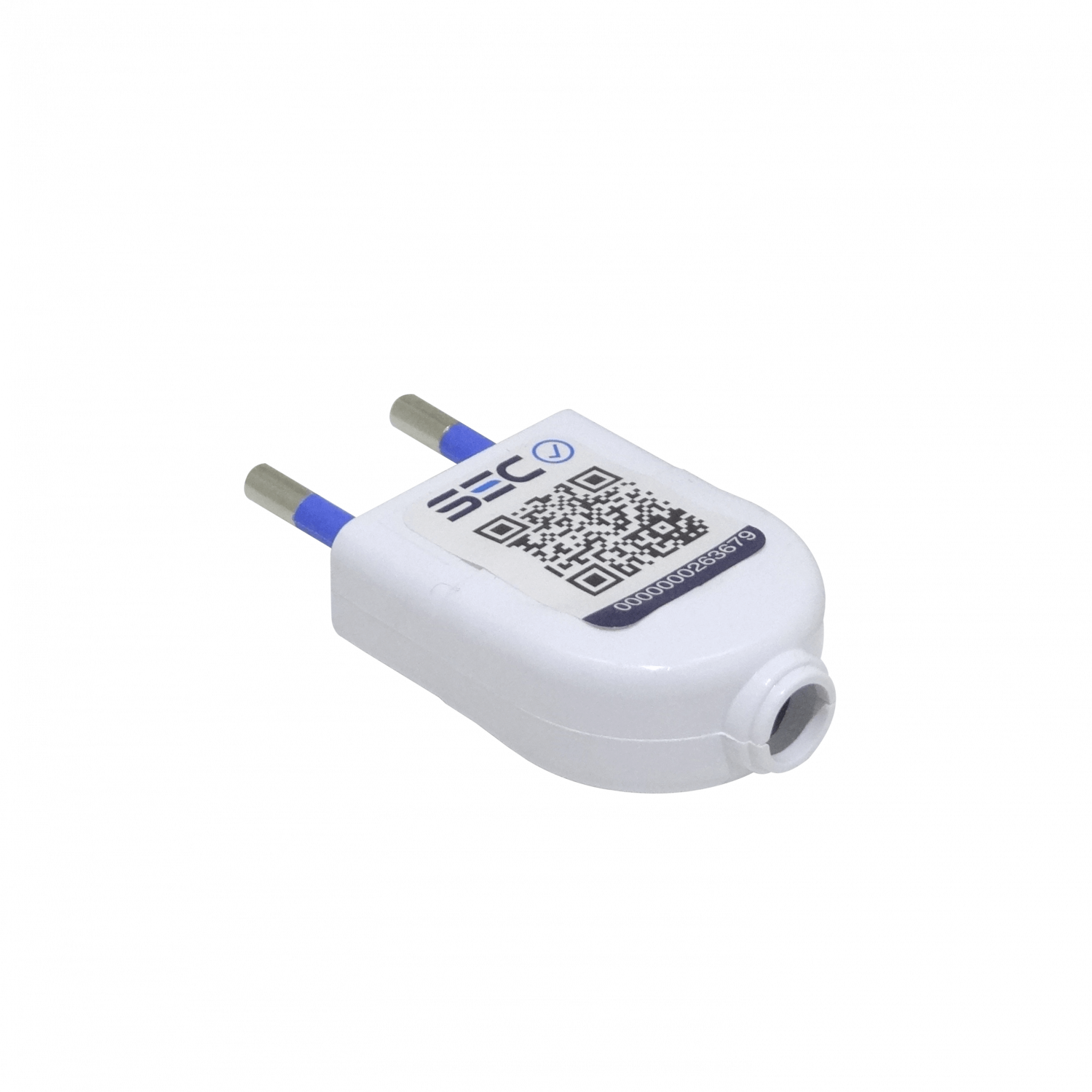 KALOP 2P 10A Enchufe Macho Volante Blanco sin-Tierra SL1001 KC44540 1