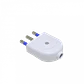 KALOP 2P+T 16A Enchufe Macho Volante Blanco con-Tierra SL1003 KC44560 - Miniatura 1