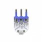 KALOP 2P+T 16A Enchufe Macho Volante Blanco con-Tierra SL1003 KC44560 - Miniatura 3
