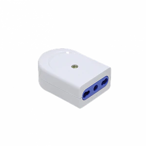 Enchufe Hembra Volante 2P+T Blanco con-Tierra KC44565 KALOP 10A/16A 