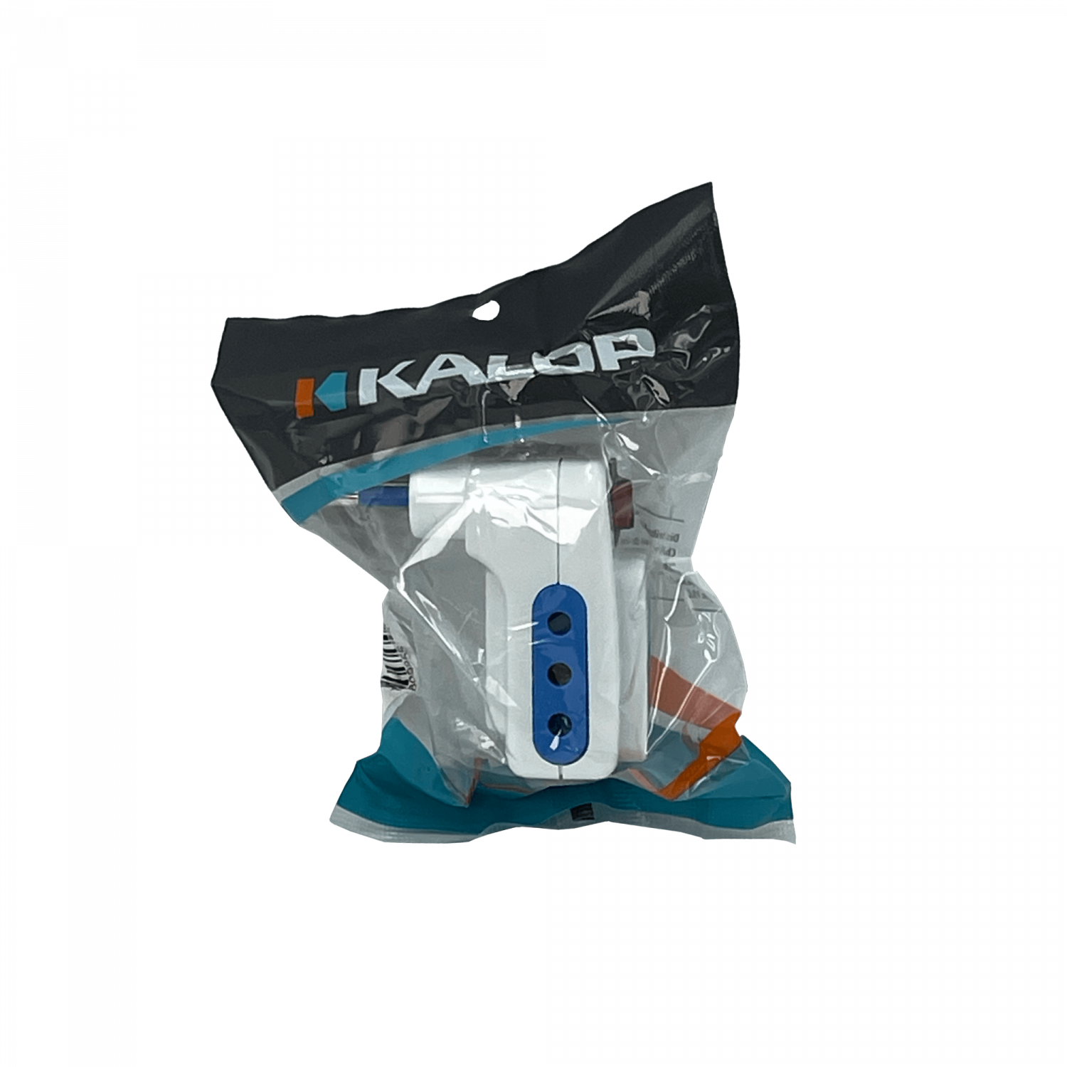 KALOP Triple Interruptor Piloto Enchufe Chileno 10A 250V 2500W Blanco 1