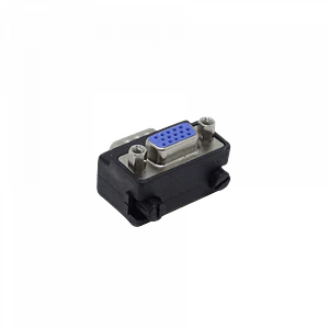 Conector Angular VGA Macho-Hembra sin Cable HDB15/HM Vertical-A