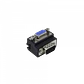 Conector Angular VGA Macho-Hembra sin Cable HDB15/HM Vertical-A - Miniatura 2