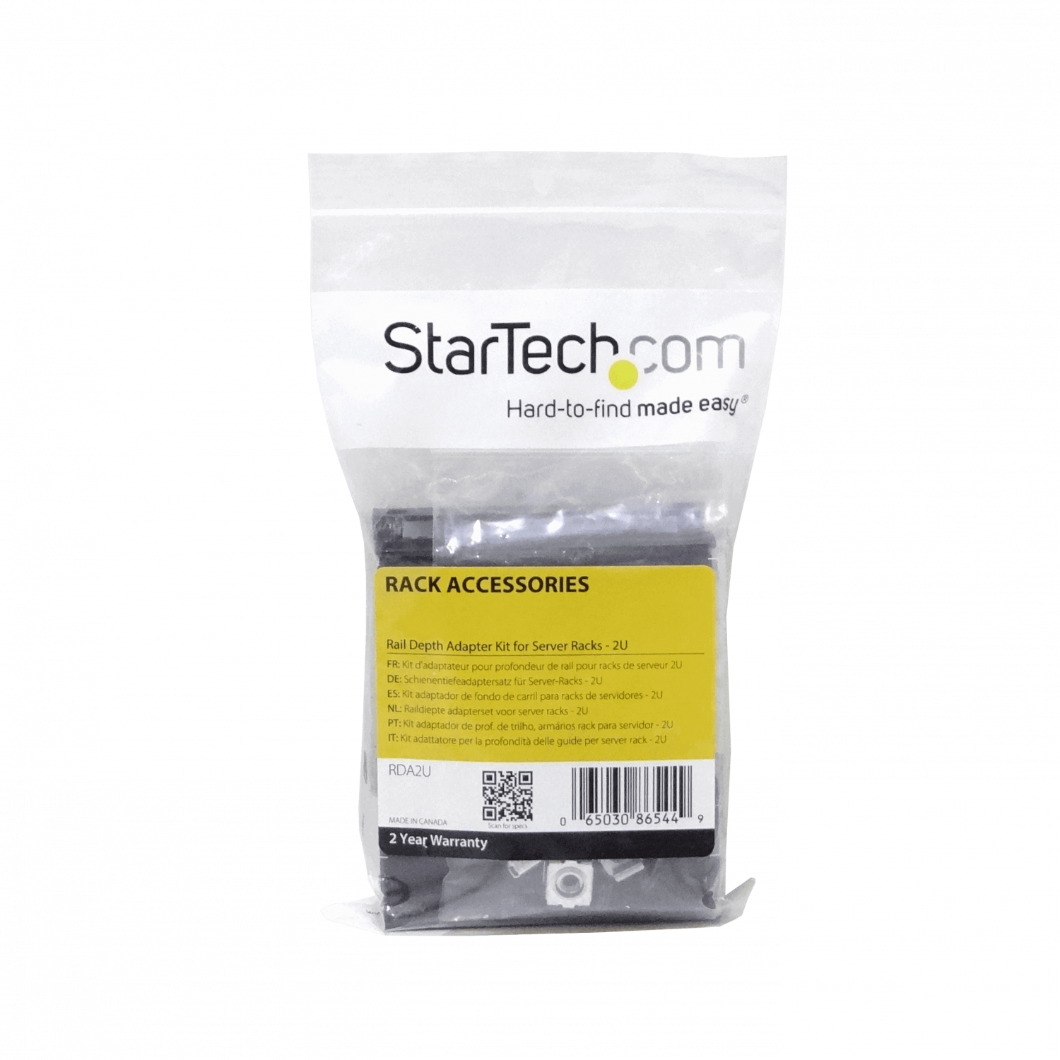 Juego Adaptador de Profundidad de Racks Startech 3