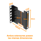 Juego Adaptador de Profundidad de Racks Startech - Miniatura 4
