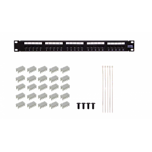 Patch Panel PP325 CAT3 25 Puertos RJ11 6P4C 1U para Telefonía
