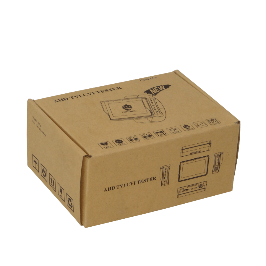 Monitor 2MP 4,3-pulg BNC-H RS485 inc-Pila Pantalla Analoga PTZ ET-IV7S 5