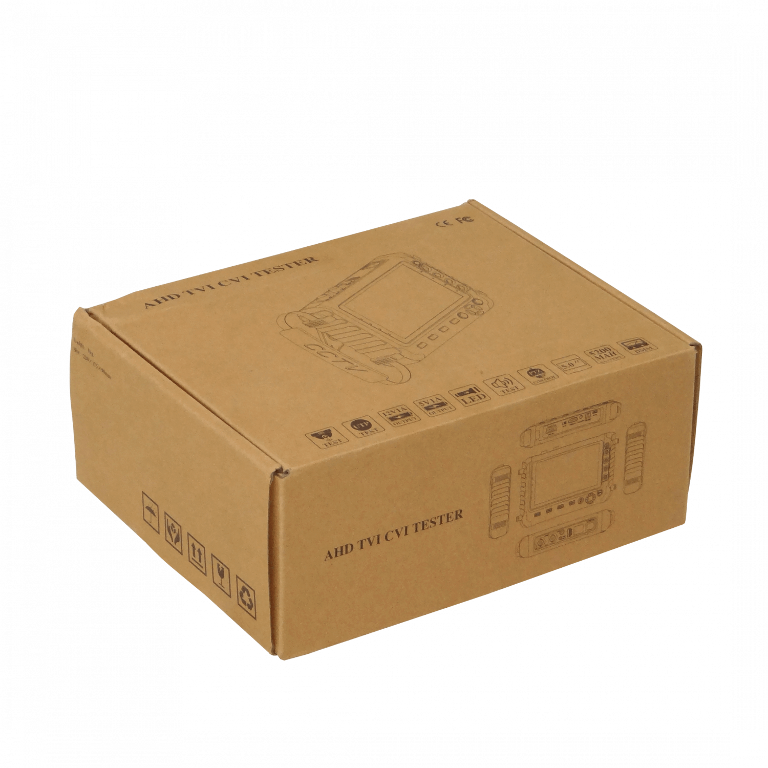 Monitor 5MP 5-pulg 2-BNC-H RS485-PTZ RJ45 Pantalla Analoga ET-IV8W 1