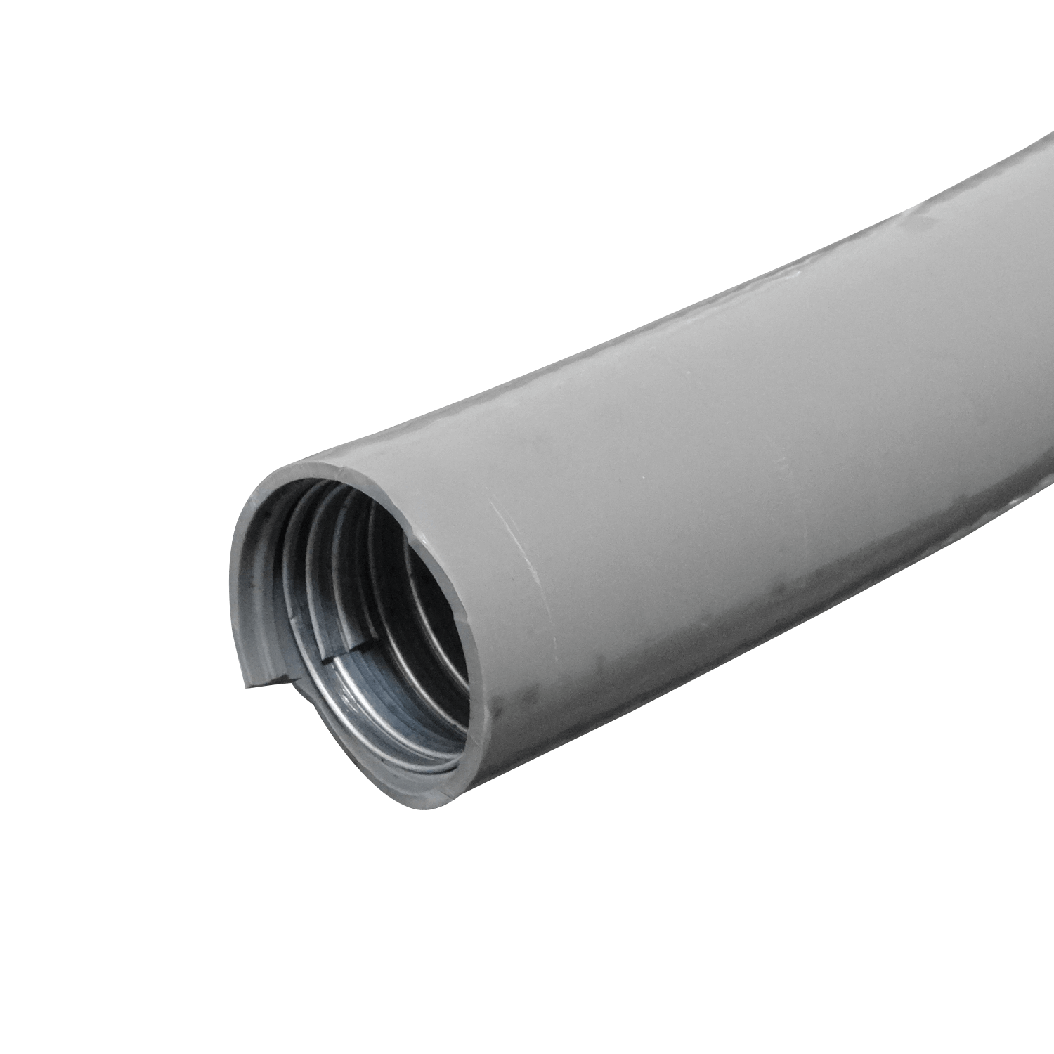 50mm Rollo-20mts Conduit Metalico Cubierto-PVC Semi-Flex 2-Pulg 2
